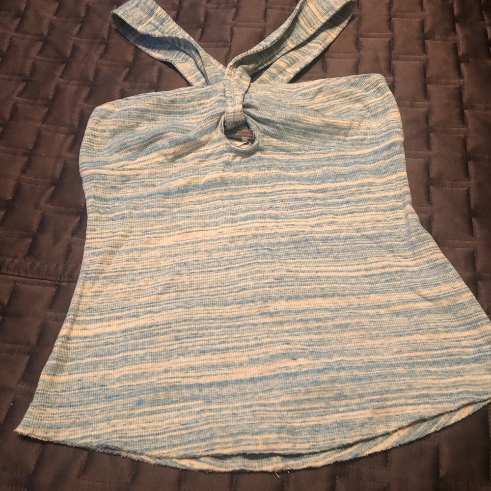 Free People cross cross summer top